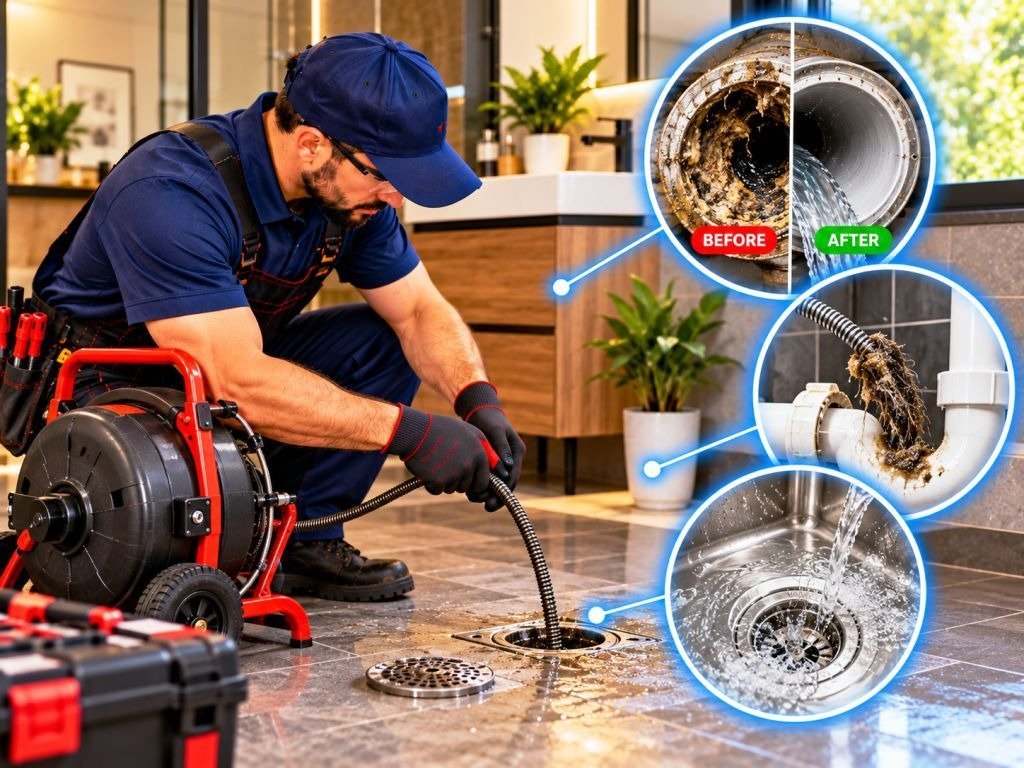 Drain Cleaning & Clog Repair