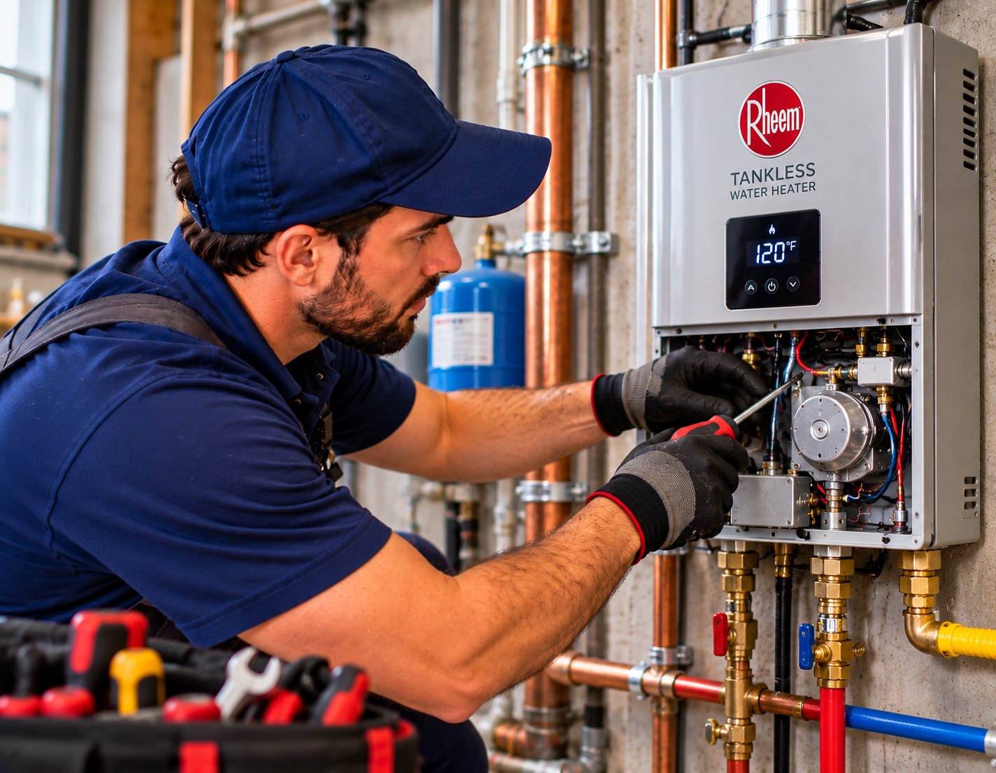 Rheem Tankless Water Heater Repair