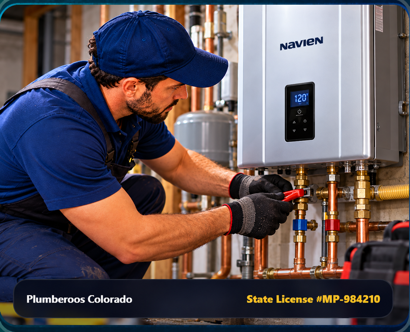 Navien Tankless Water Heaters in Denver, CO
