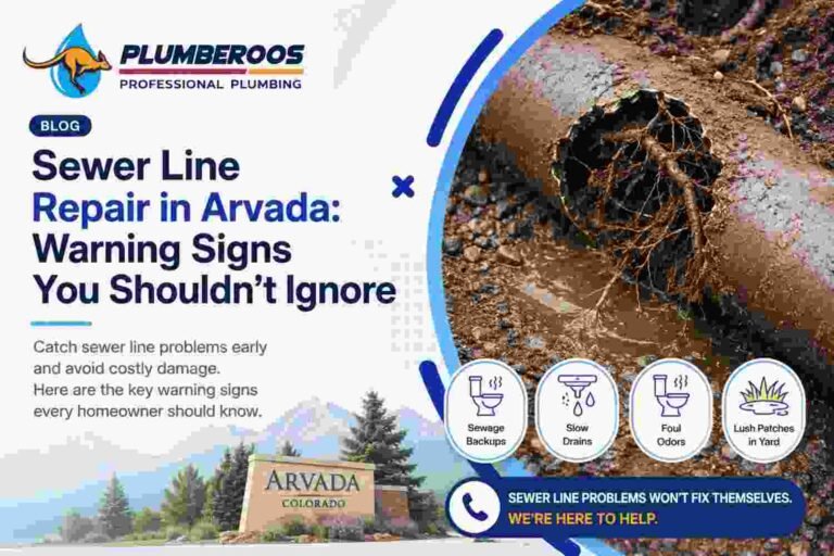 Sewer Line Repair in Arvada: Warning Signs You Shouldn’t Ignore